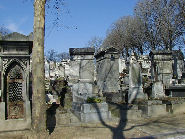 Pere Lachaise Cemetery Paris France