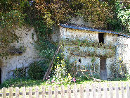 House at entrance to Troglodyte village Trologlodytes des Goupillieres